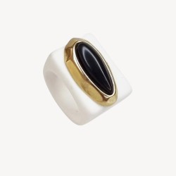 ANILLO BLANCO N 12/18 ONIX