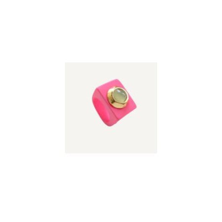 ANILLO FUCSIA FLUOR N 137/8 AVENTURINA