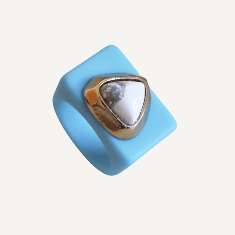 ANILLO AZUL N 101/22 MARMOL