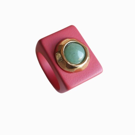 ANILLO MOSTAZA N 105/16 TURQUESA