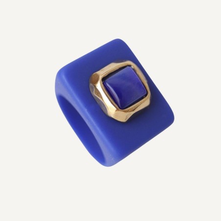 ANILLO KLEIN N 152/18 OG AZUL 