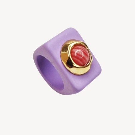 ANILLO MALVA N 22/18 ROJO 