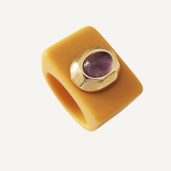 ANILLO MOSTAZA N 130/19 AMATISTA